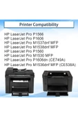 HP 78A CE278A Toner HP Laserjet Pro P1606dn P1560 M1537dnf P1566 M1536dnf P1606 M1538dnf M1530 MFP thumbnail 2