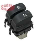 Sagem 500939 FR  Cam Açma Düğmesi Ön Sol Beyaz Çiftli CLIO III - 1