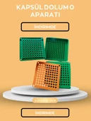 Kapsül Dolum Tepsisi 0 100 Delikli Dolum TEPSİSİ - 1