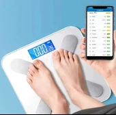 POWERMASTER PM-24963 DİJİTAL BANYO BASKÜL KİLO TARTI BLUETOOTH UYGULAMA DESTEKLİ TERAZİ - 1