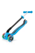 Globber Go Up Foldable Plus Işıklı Scooter - Mavi - 5