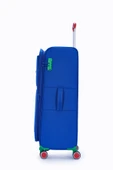 United Colors Of Benetton Ultra Light Kumaş Büyük Boy Valiz Sax BNT2800 thumbnail 2