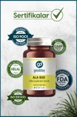 Ala 600 Alfa Lipoik Asit 60 Kapsül Dr Caps Bitkisel Besin Desteği - 6