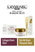 Anti Aging Bakım Seti | Yüz Ve Boyun Kolajen Krem 50 ml - Göz Çevresi Bakım Kremi 20 ml - Ds001 - 1