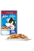 FELIX Sığır Etli Pouch Yaş Kedi Maması 85 gr X 12 Adet - 2