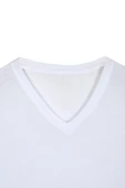 Bsm Erkek Supima Pamuk V Yaka T-shirt 41853 thumbnail 3