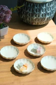 Kütahya Porselen Bone Luz Kase Altın File 6 Parça 8cm BNLZF08KSS220 - 5