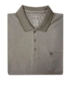 Ercan Yakalı Klasik Fit Kısa Kol Erkek Tişört 7335 - 2