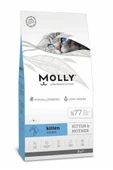 Molly Düşük Tahıllı Hipoalerjenik Tavuklu Kitten Yavru Kedi Maması 2 Kg - 1