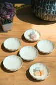 Kütahya Porselen Bone Luz Kase Altın File 6 Parça 8cm BNLZF08KSS220 - 1