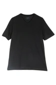 Bsm Erkek Supima Pamuk V Yaka T-shirt 41853 thumbnail 2