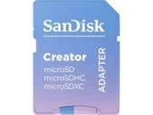 SanDisk Creator 128GB 190/90MB/s microSDXC UHS-I A2 V30 Adaptörlü Hafıza Kartı SDSQXAA-128G-IN6MS - 3