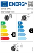 Kumho 245/45R19 98H Crugen HP71 (Yaz) (2025) thumbnail 2