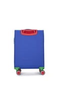 United Colors Of Benetton Ultra Light Kumaş Kabin Boy Valiz Sax BNT2800 thumbnail 8