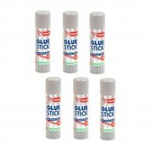 Glue Stick Yapıştırıcı Mikro Katı Yapıştırıcı 40 Gr Ruj Yapıştırıcı 6 Adet - 1