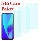 Realme C15 Uyumlu Temperli Kırılmaz Cam Ekran Koruyucu 3 Lü Set thumbnail 1