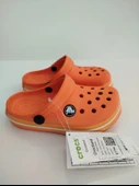 ÇOCUK CROCS CROCBAND İCONİC COMFORT TERLİK  TURUNCU - 2