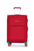 United Colors Of Benetton Ultra Light Kumaş Orta Boy Valiz Kırmızı BNT2800 - 1