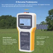Ayt Powermaster PM-26939 1600 Watt Fotovoltaik Mppt Solar Panel Voltaj Multimetre 12-60V Güneş Enerjisi Volt Ölçer Ölçme Cihazı - 3