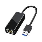 Elitstore 3.0 USB to Lan Ethernet Adaptör 10/100/1000 Gigabit Ethernet - USB3-TO-RJ45 - 1