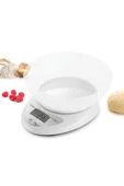 Kiwi Kks 1153 Dijital Mutfak Terazisi Hassas Hazneli Mutfak Tartısı 550 ml Beyaz - 1