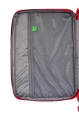 United Colors Of Benetton Ultra Light Kumaş Orta Boy Valiz Kırmızı BNT2800 - 7