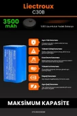 robo-mi Liectroux C30B 3500mAh Robot Süpürge Bataryası - Gerçek Kapasite, Maksimum Güvenlik - 5