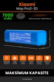 robo-mi Xiaomi Mi Robot Vacuum Mop Pro 2+ 3D 7000mAh Robot Süpürge Bataryası Yüksek Yoğunluklu Li-ion Hücre - 2