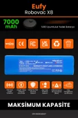robo-mi Eufy Robovac X8 7000mAh Robot Süpürge Bataryası - Sertifikalı Güvenlik, Gerçek Kapasite thumbnail 3