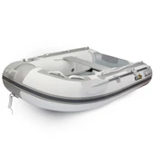 Fishika 240cm Beyaz Ahşap Taban Omurgalı Şişme Bot - 2