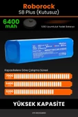 robo-mi Roborock S8 Plus 6400mAh Robot Süpürge Bataryası - Sertifikalı Güvenlik, Gerçek Kapasite - 4