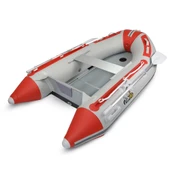 Fishika 240cm Kırmızı Ahşap Taban Omurgalı Şişme Bot thumbnail 1