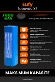 robo-mi Eufy Robovac X8 7000mAh Robot Süpürge Bataryası - Koruma Katmanlı Batarya Teknolojisi thumbnail 5