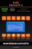 robo-mi Eufy Robovac 15C 3500mAh Robot Süpürge Bataryası - Sertifikalı Güvenlik, Gerçek Kapasite thumbnail 3