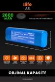 robo-mi İlife A8 2600mAh Robot Süpürge Bataryası - Koruma Katmanlı Batarya Teknolojisi - 2