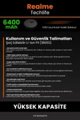 robo-mi Realme Techlife 6400mAh Robot Süpürge Bataryası - Koruma Katmanlı Batarya Teknolojisi - 7