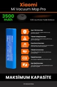 robo-mi Xiaomi Mi Vacuum Mop Pro 3500mAh Robot Süpürge Bataryası - Gerçek Kapasite, Maksimum Güvenlik - 5