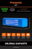 robo-mi Proscenic M7 5200mAh Robot Süpürge Bataryası - Yüksek Yoğunluklu Li-ion Hücre - 2