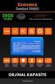 robo-mi Ecovacs Deebot DN661 2600mAh Robot Süpürge Bataryası - Yüksek Yoğunluklu Li-ion Hücre thumbnail 3