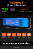 robo-mi Roborock Qrevo S 7000mAh Robot Süpürge Bataryası - Sertifikalı Güvenlik, Gerçek Kapasite - 2