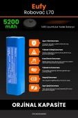 robo-mi Eufy Robovac L70 5200mAh Robot Süpürge Bataryası - Koruma Katmanlı Batarya Teknolojisi - 5