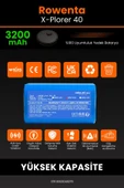 robo-mi Rowenta X-Plorer 40 3200mAh Robot Süpürge Bataryası - Sertifikalı Güvenlik, Gerçek Kapasite thumbnail 3