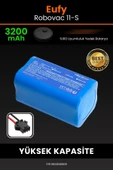 robo-mi Eufy Robovac 11S 3200mAh Robot Süpürge Bataryası - Koruma Katmanlı Batarya Teknolojisi - 1