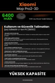 robo-mi Xiaomi Mi Robot Vacuum Mop Pro 2+ 3D 6400mAh Robot Süpürge Bataryası Yüksek Yoğunluklu Li-ion Hücre - 7