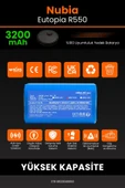 robo-mi Nubia Eutopia R550 3200mAh Robot Süpürge Bataryası - Koruma Katmanlı Batarya Teknolojisi thumbnail 3