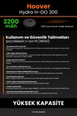 robo-mi Hoover H-GO 300 Hydro 3200mAh Robot Süpürge Bataryası - Sertifikalı Güvenlik, Gerçek Kapasite thumbnail 7