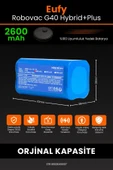 robo-mi Eufy Robovac G40 2600mAh Robot Süpürge Bataryası - Koruma Katmanlı Batarya Teknolojisi - 2