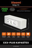 robo-mi Xiaomi Mi Vacuum Mop 1C 7000mAh Robot Süpürge Bataryası - Yüksek Yoğunluklu Li-ion Hücre - 2