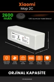 robo-mi Xiaomi Mi Vacuum Mop 2C 2600mAh Robot Süpürge Bataryası - Sertifikalı Güvenlik, Gerçek Kapasite thumbnail 2
