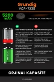 robo-mi Grundig Vcr 7330 5200mAh Robot Süpürge Bataryası - Koruma Katmanlı Batarya Teknolojisi thumbnail 6